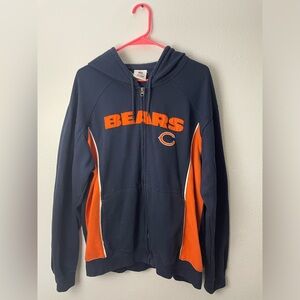 Chicago Bears NFL mens full zip hoodie fall 2011